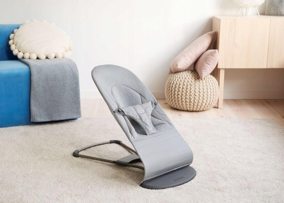 BABYBJORN - BALANCE SOFT WOVEN/JERSEY Tri Fabric Light Grey Brand BabyBjörn