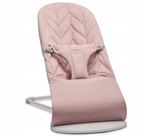 BABYBJORN - BLISS Woven lounger, PetalQuilt, Extinguished pink