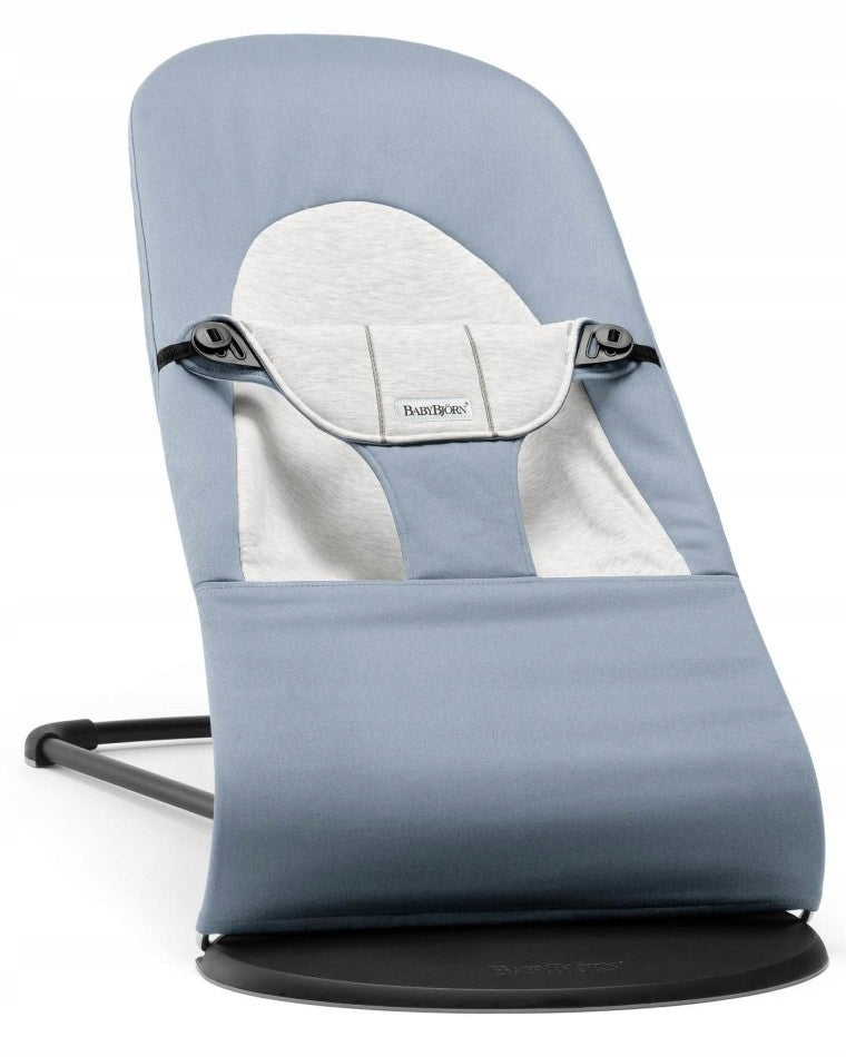 BABYBJORN - lounger BALANCE SOFT WOVEN/JERSEY Blue