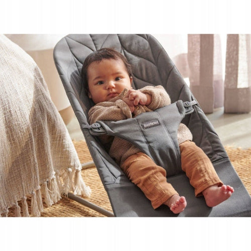 BABYBJORN rocker lounger BLISS COTTON ANTRIACITE up to 13 kg dark grey Manufacturer code 7317680061263