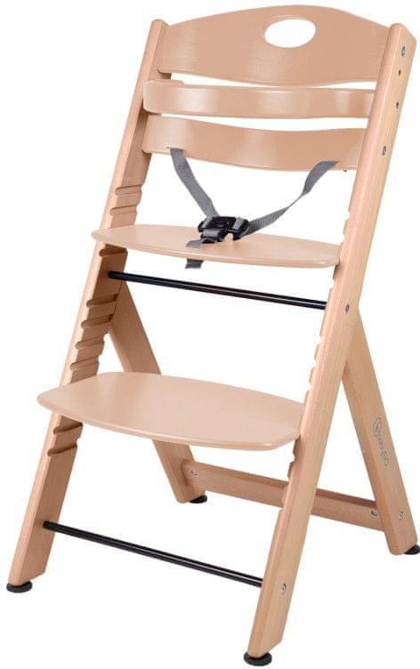 BABYGO Highchair FAMILY XL Natural Color shades of brown and beige