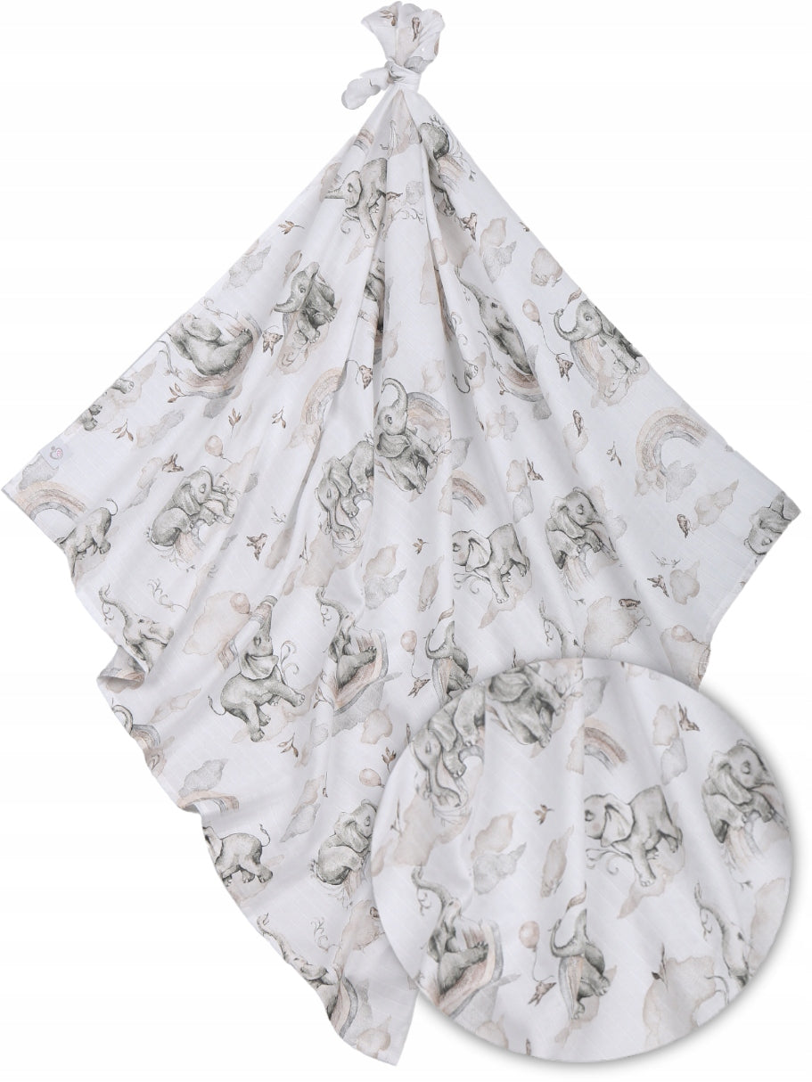 BABYMAM MUSLIN DIAPER BLANKET SWADDLE 120x120cm Brand Babymam