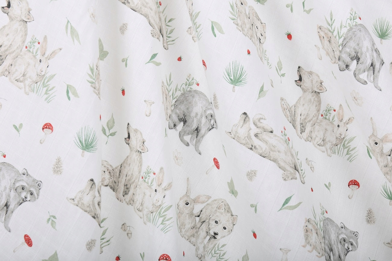 BABYMAM MUSLIN DIAPER BLANKET SWADDLE 120x120cm EAN (GTIN) 5903672177795