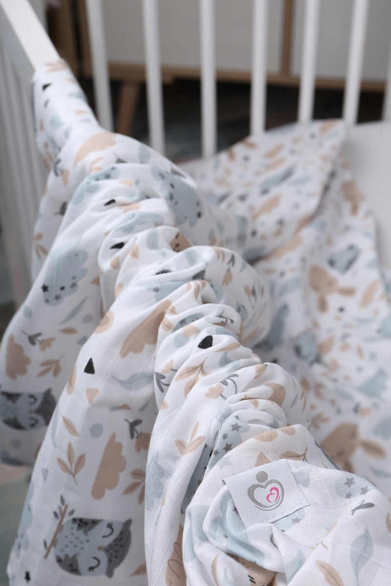 BABYMAM MUSLIN DIAPER BLANKET SWADDLE 120x120cm Manufacturer code 5903672166270