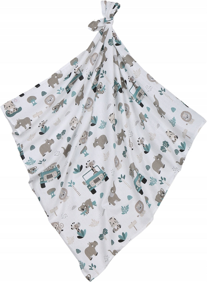 BABYMAM MUSLIN DIAPER BLANKET SWADDLE 120x120cm
