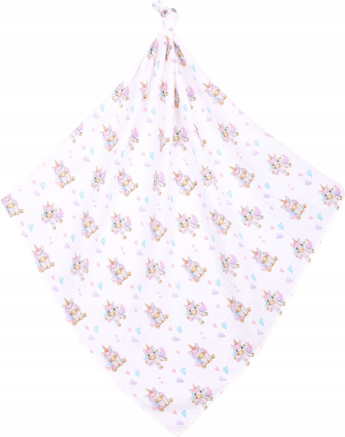 BABYMAM MUSLIN DIAPER BLANKET SWADDLE 120x120cm