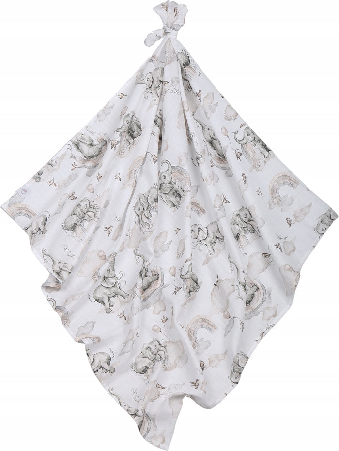 BABYMAM MUSLIN DIAPER BLANKET SWADDLE 120x120cm