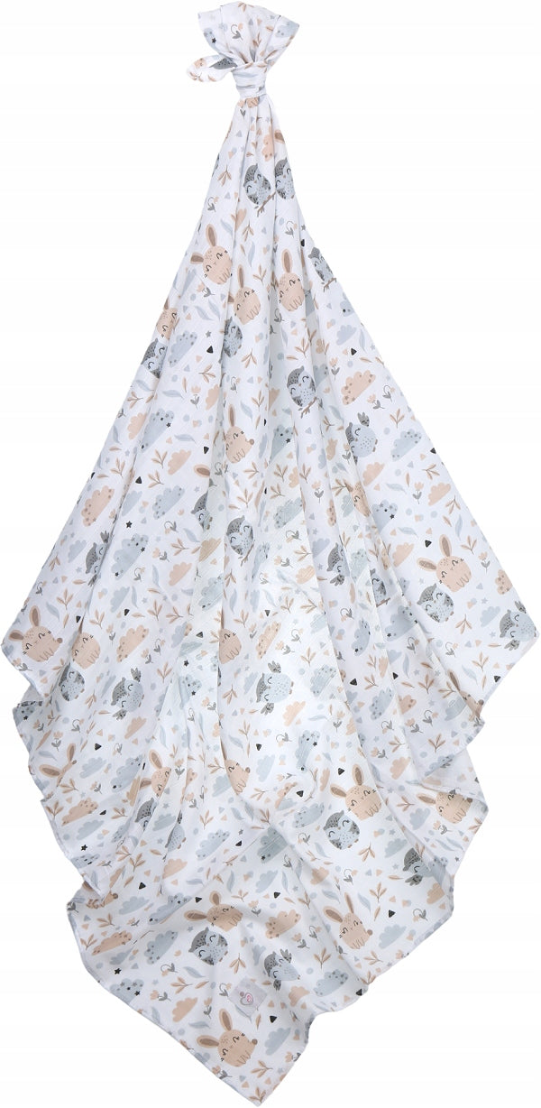 BABYMAM MUSLIN DIAPER BLANKET SWADDLE 120x120cm