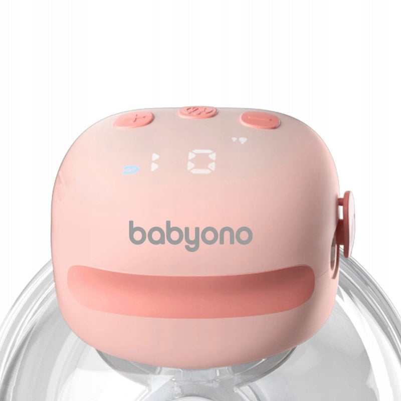 BABYONO TWINNY DOUBLE ELECTRIC SHELL BREAST PUMP HANDS-FREE 1002 Batteries included yes