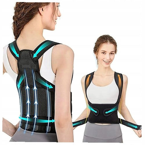 BACK POSTURE CORRECTOR WOMEN'S MEN'S ORTHOPEDIC BELT NECK DECOMPRESSION