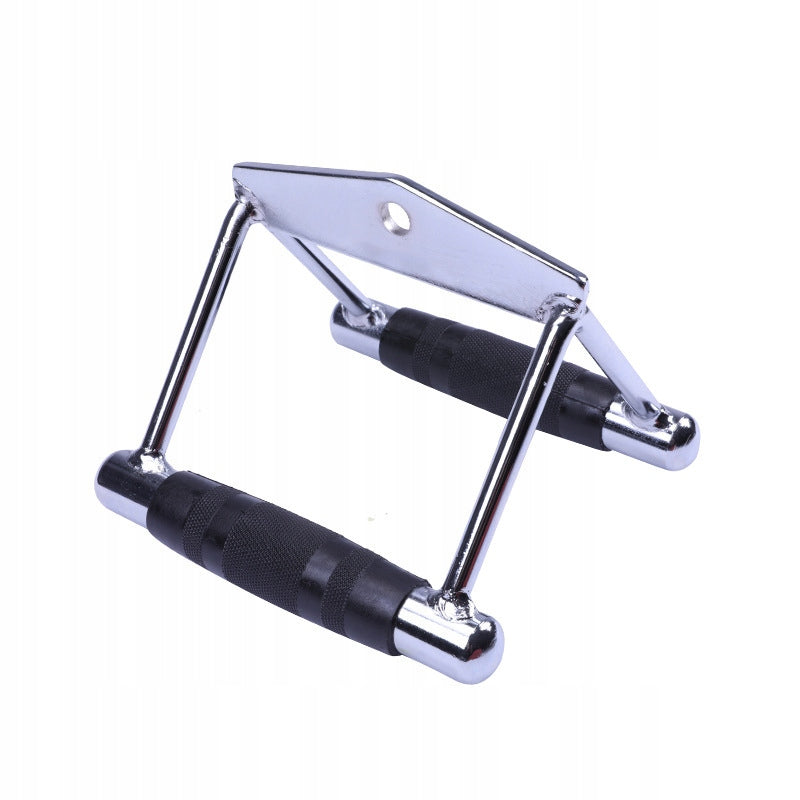 BACK PULL HOLDER Double D-handle DOUBLE NARROW RUBBERIZED COATING Brand MuscleForge