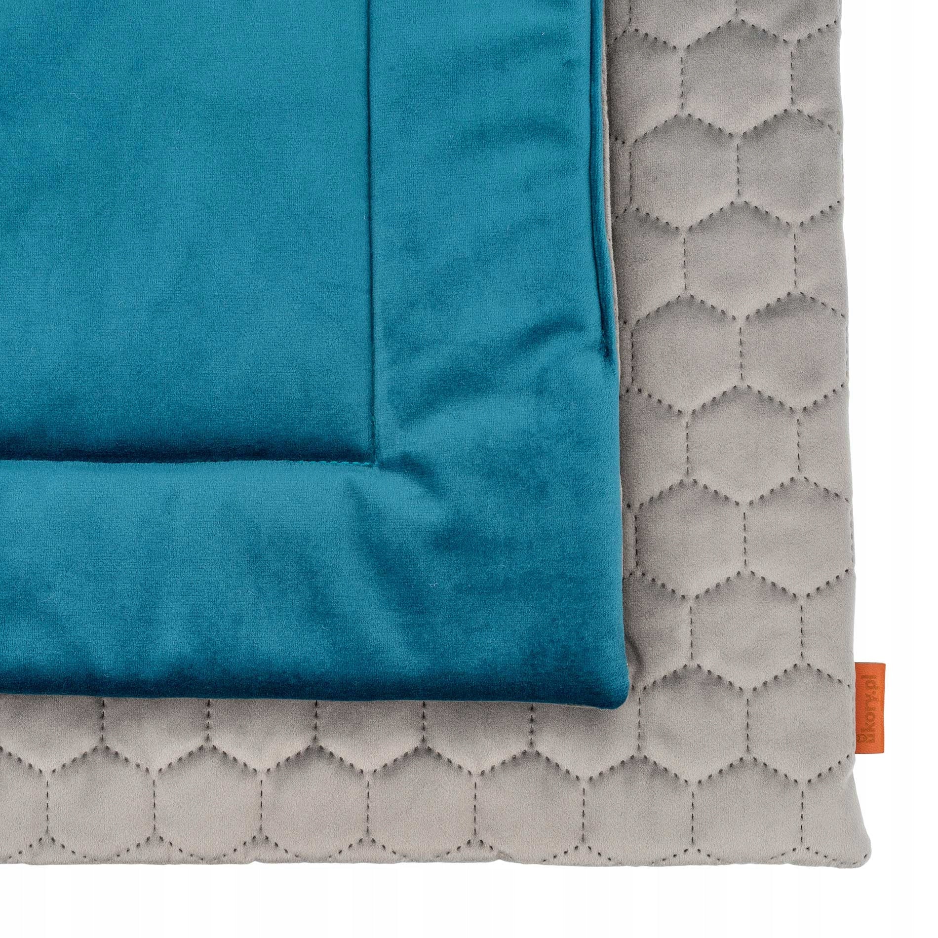 BACKING double-sided mat for dog playpen cage 120x60 cm Ukory BLUE Manufacturer code MATA MATERAC dla psa 120x60cm Szara