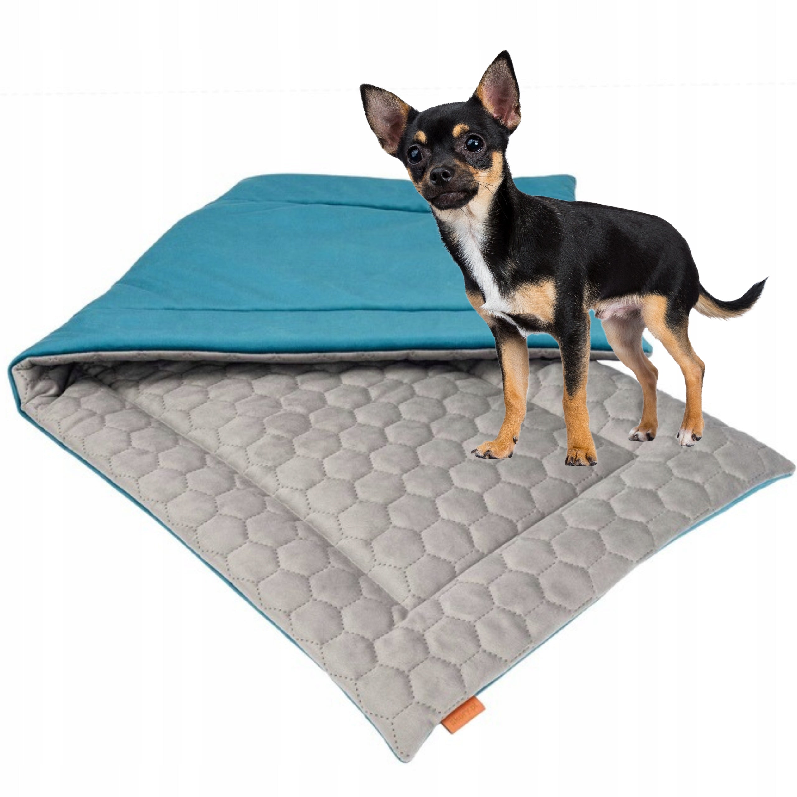 BACKING double-sided mat for dog playpen cage 120x60 cm Ukory BLUE