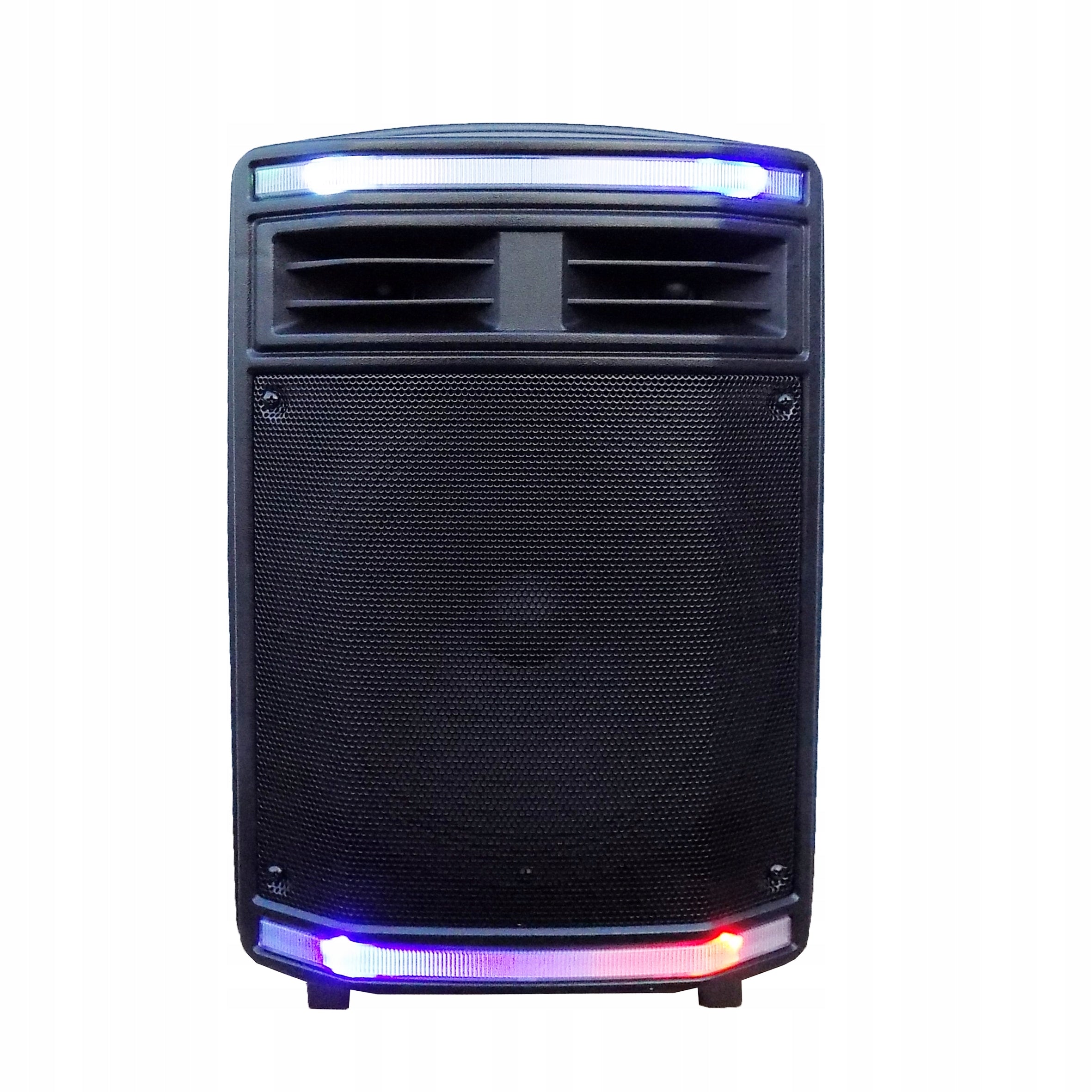 BACKLIT SPEAKER COLUMN PORTABLE BLUETOOTH USB BATTERY Batteries included yes