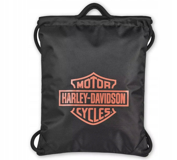 BACKPACK/BAG HARLEY DAVIDSON QUICK-DRAW BLACK/RUST Manufacturer's catalog number 98667