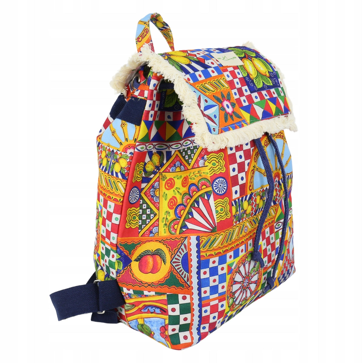 BACKPACK BOHO Lemons Italy 45x40cm Brand no brand