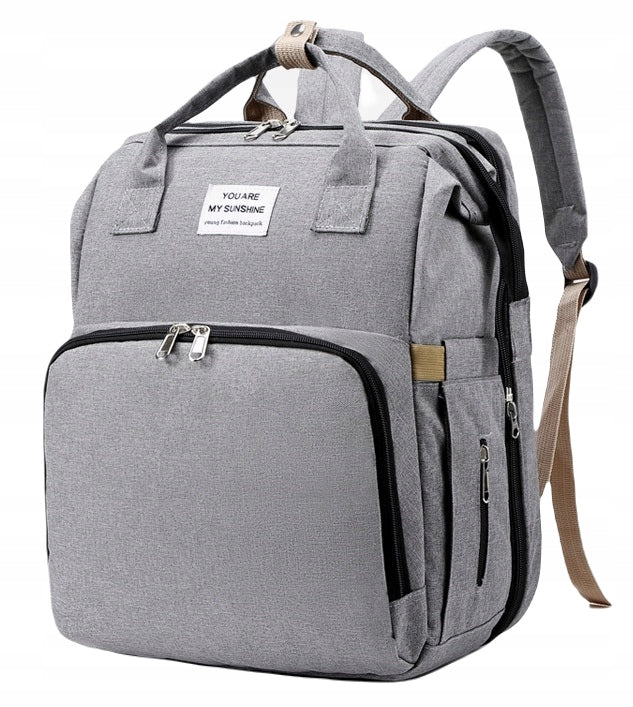 BACKPACK FOR MOM BAG ORGANIZER CHANGING TABLE DIAPER TOOLBOX GREY Manufacturer code TPR-1