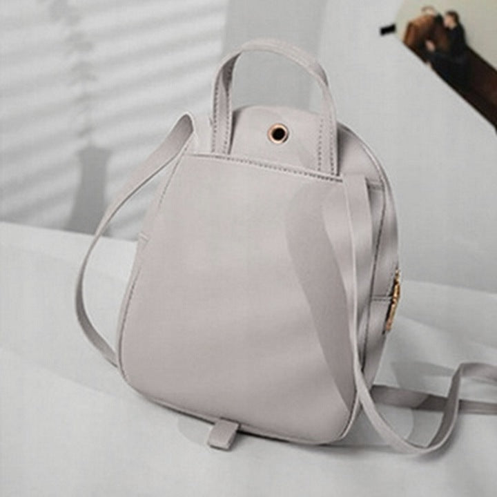 BACKPACK GREY SMALL BACKPACK Zipper Latch Gold EAN (GTIN) 5904161095378