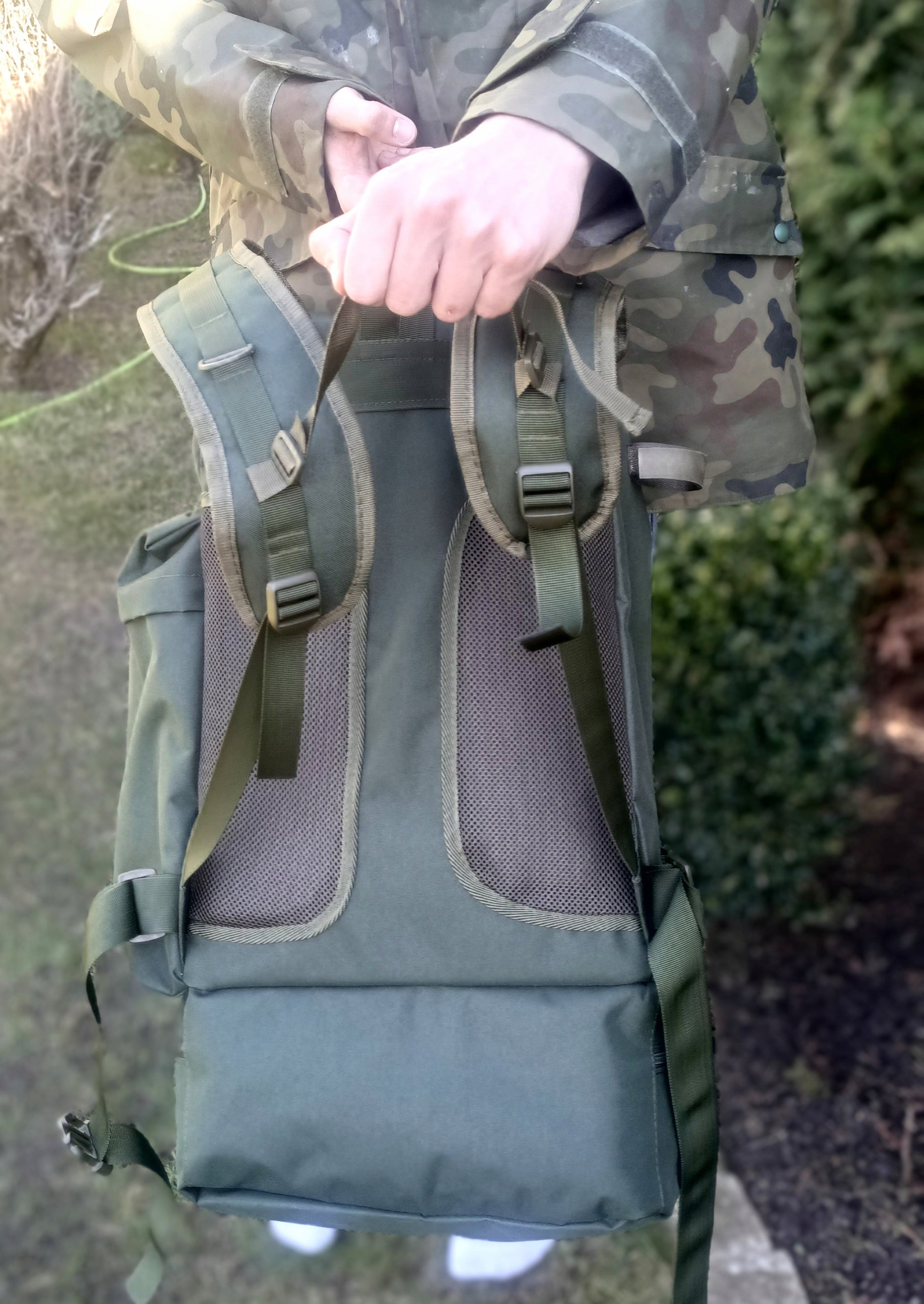 BACKPACK LARGE FISHING .TOURIST ,MOUNTAIN,PRODUCT MADE IN POLAND EAN (GTIN) 5907354125043