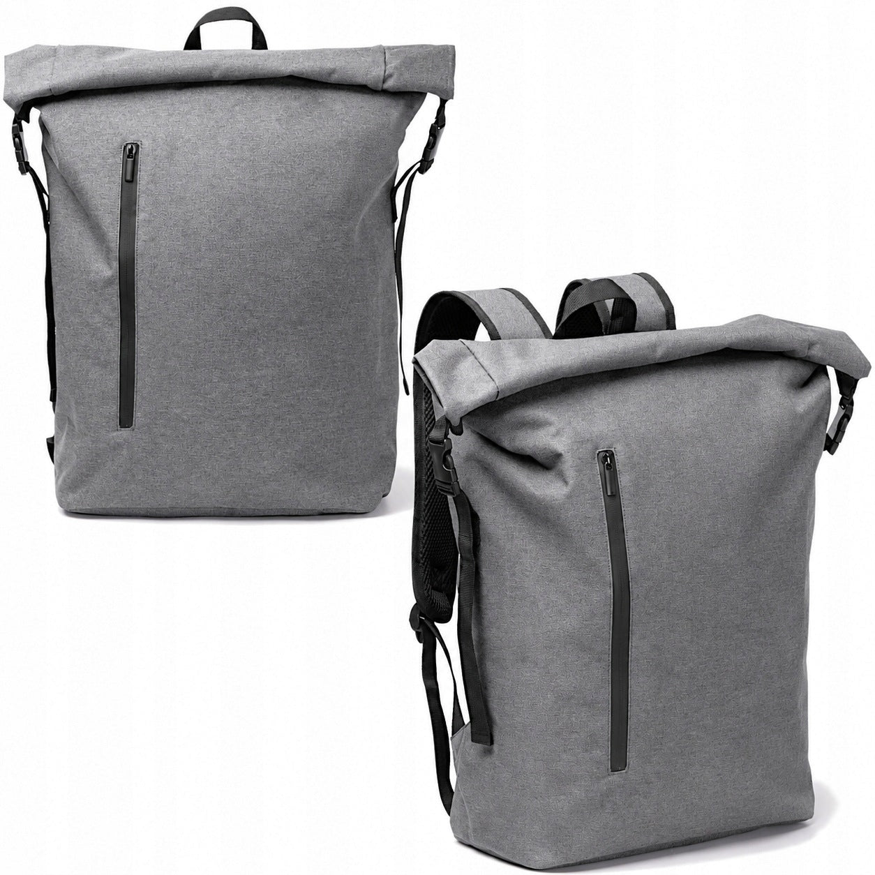 BACKPACK LARGE ROOMY HIKING FOR SCHOOL WORK GREY WATERPROOF 30L