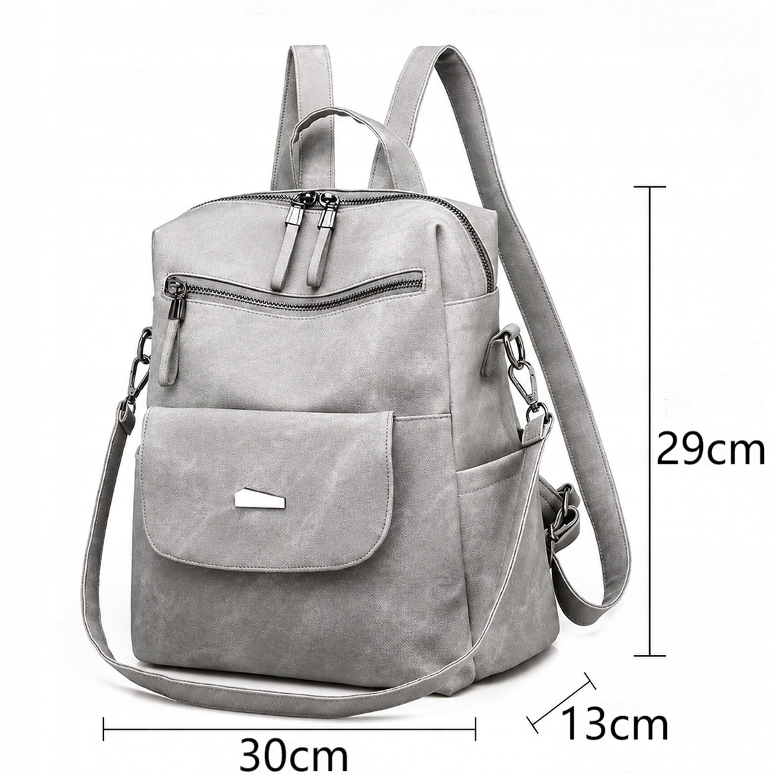 BACKPACK LEATHER BAG WOMEN'S BAG ROOMY STYLISH BACKPACK Brand no brand
