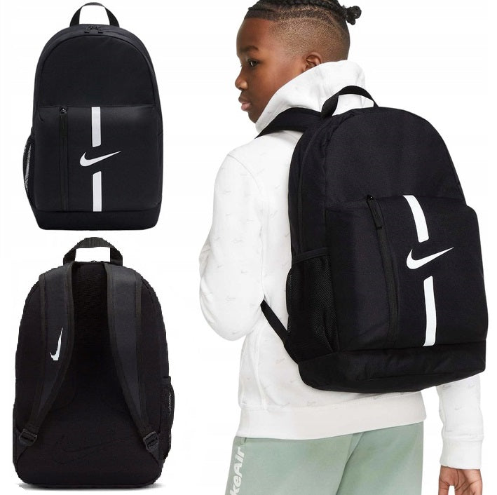 BACKPACK NIKE ACADEMY TEAM BLACK SCHOOL URBAN TOURIST SPORTS 22 L