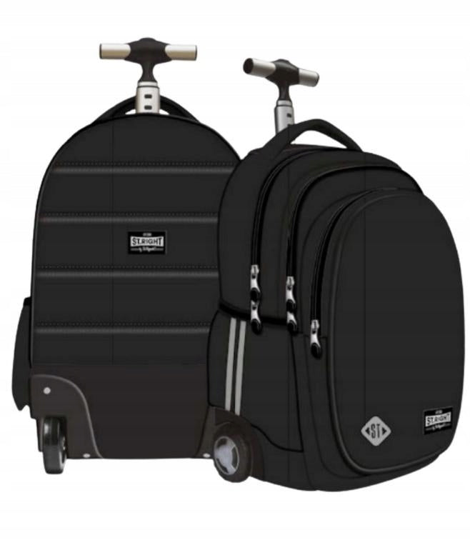 BACKPACK ON WHEELS 4 CHAMBER TB1 ST. BLACK VINTAGE