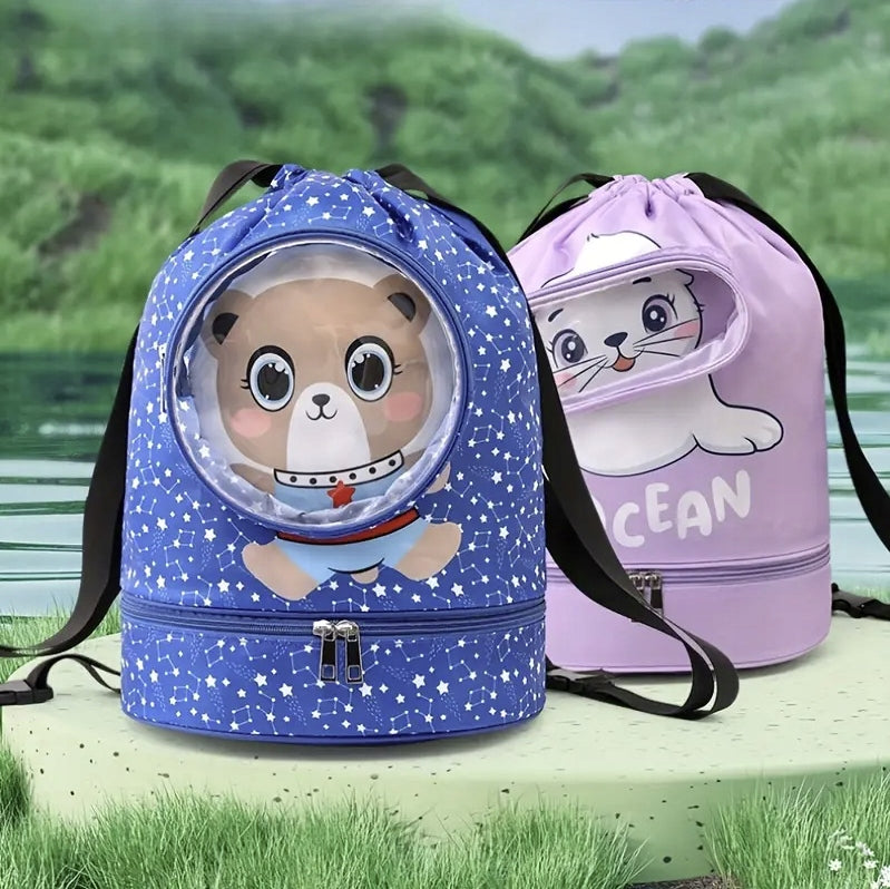 BACKPACK POOL bag training for children SPORTS training WATERPROOF Color multicolor