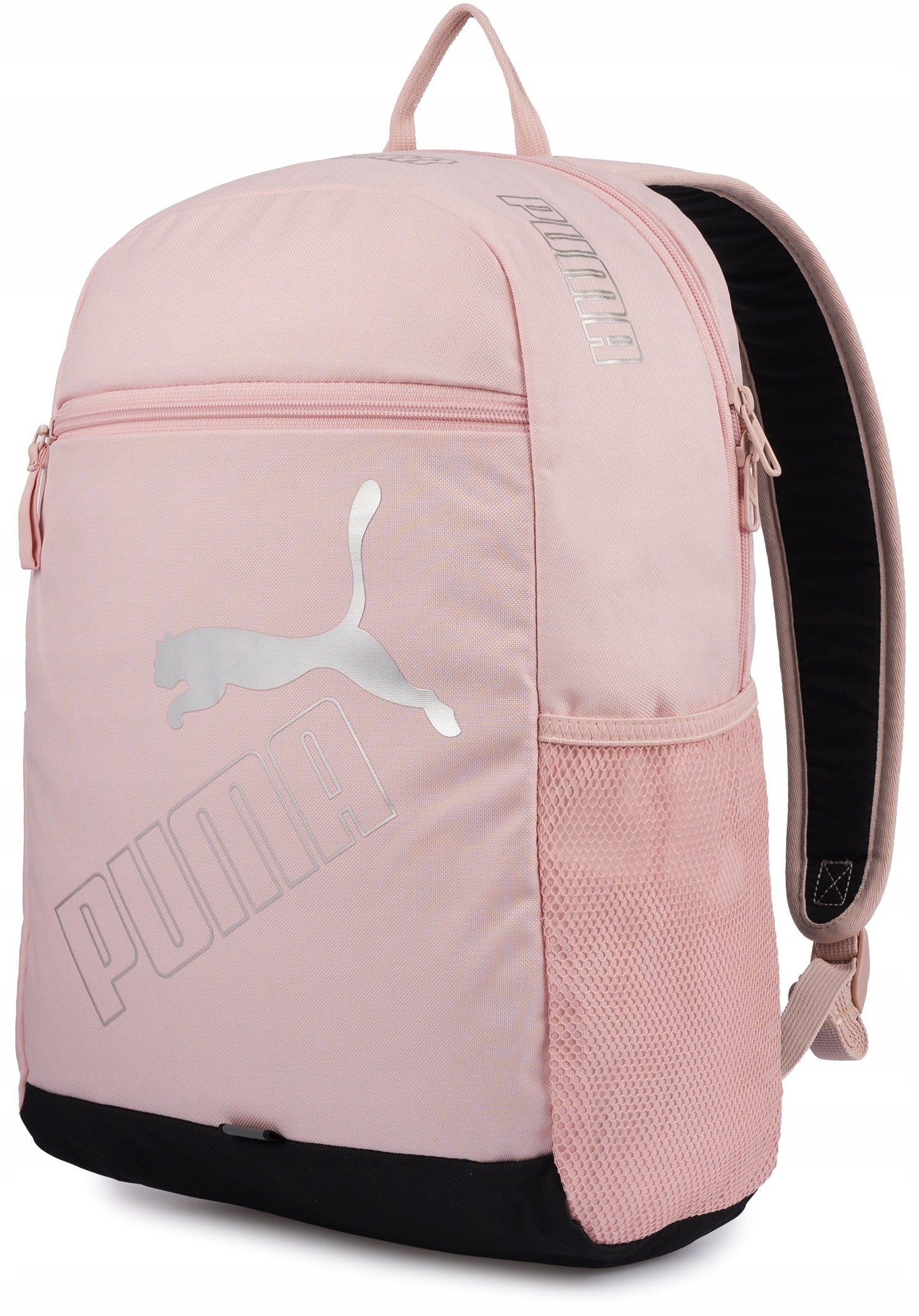 BACKPACK PUMA PINK SCHOOL SPORTS GIRLS WATER BOTTLE POCKET DRINK