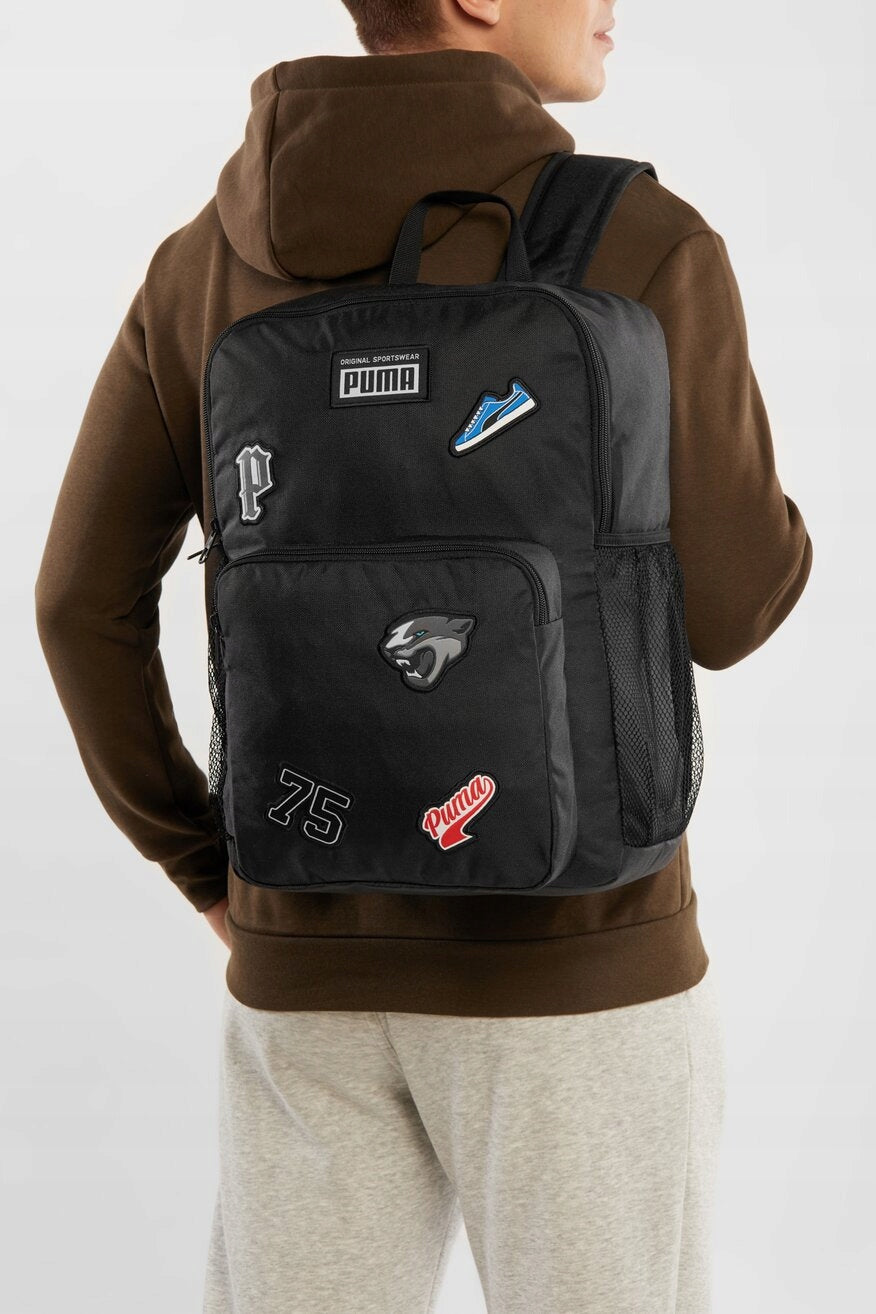 BACKPACK PUMA WATERPROOF SCHOOL SPORTS HIKING FOR TRIPS BLACK 25 Brand Puma