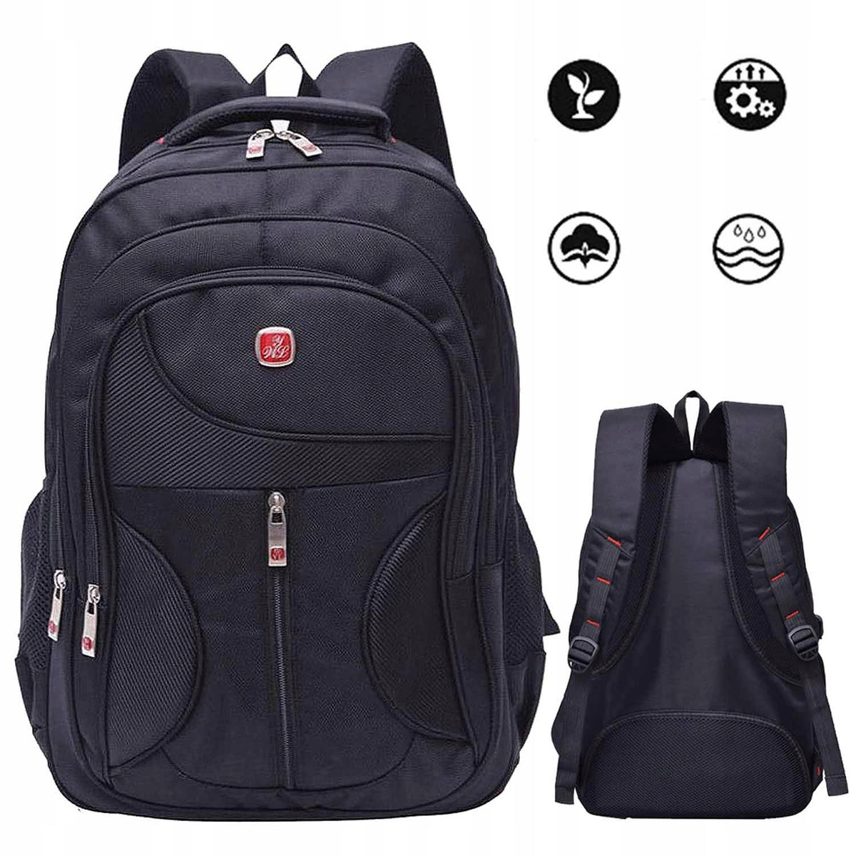 BACKPACK RYANAIR 45X31X15 FOR AIRPLANE TRAVEL CABIN HAND LUGGAGE STRONG Brand no brand