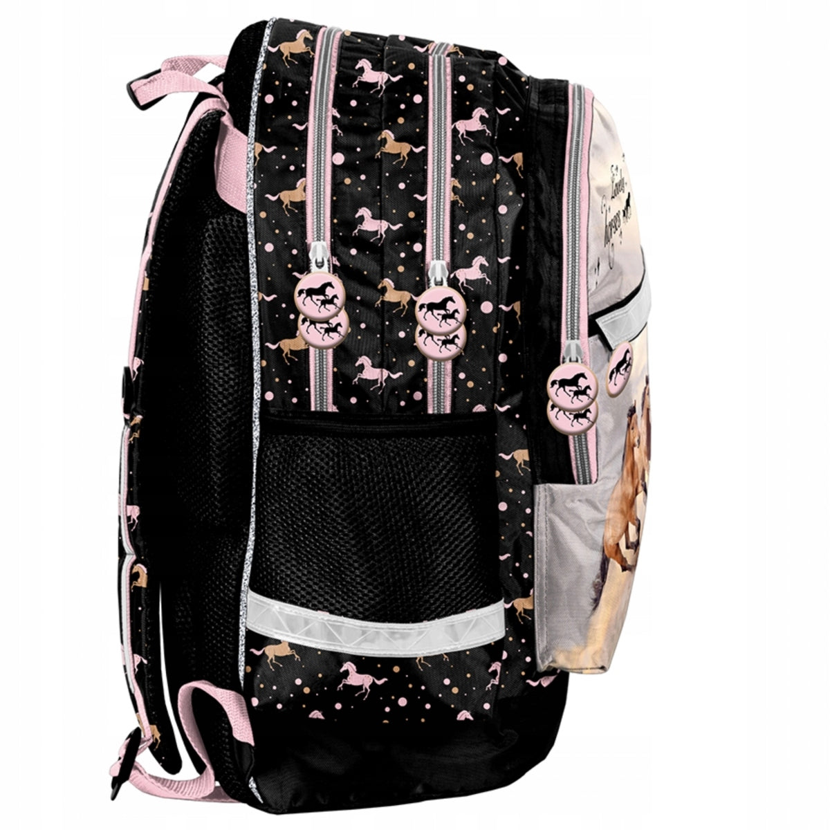 BACKPACK SCHOOL HORSES ROOMY UP TO 1-3 GRADE PRIMARY SCHOOL FOR GIRLS HORSE Manufacturer code PP25HA-116