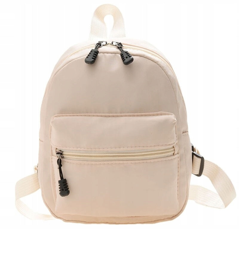 BACKPACK SMALL HIKING LIGHT FOR A TRIP WALK BEIGE FOR SUMMER
