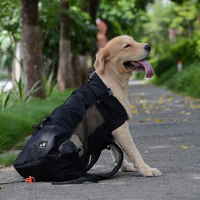 BACKPACK TRANSPORTER BAG FOR CAT DOG -XL Up to 16-30KG Product height 64 cm