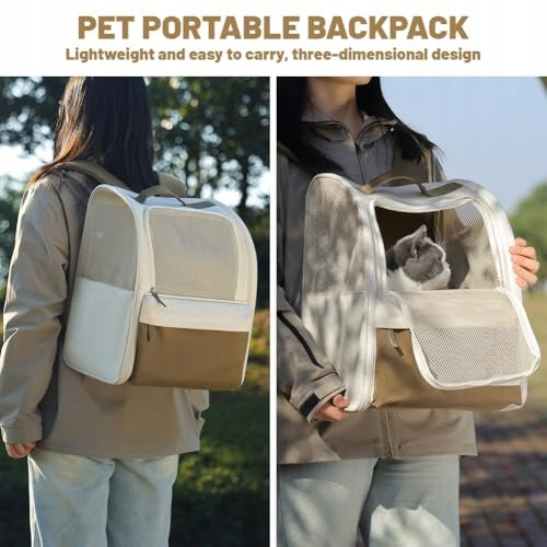 BACKPACK TRANSPORTER FOR CAT DOG OXFORD FABRIC 600D TO 16 5KG steel Product depth 1 cm