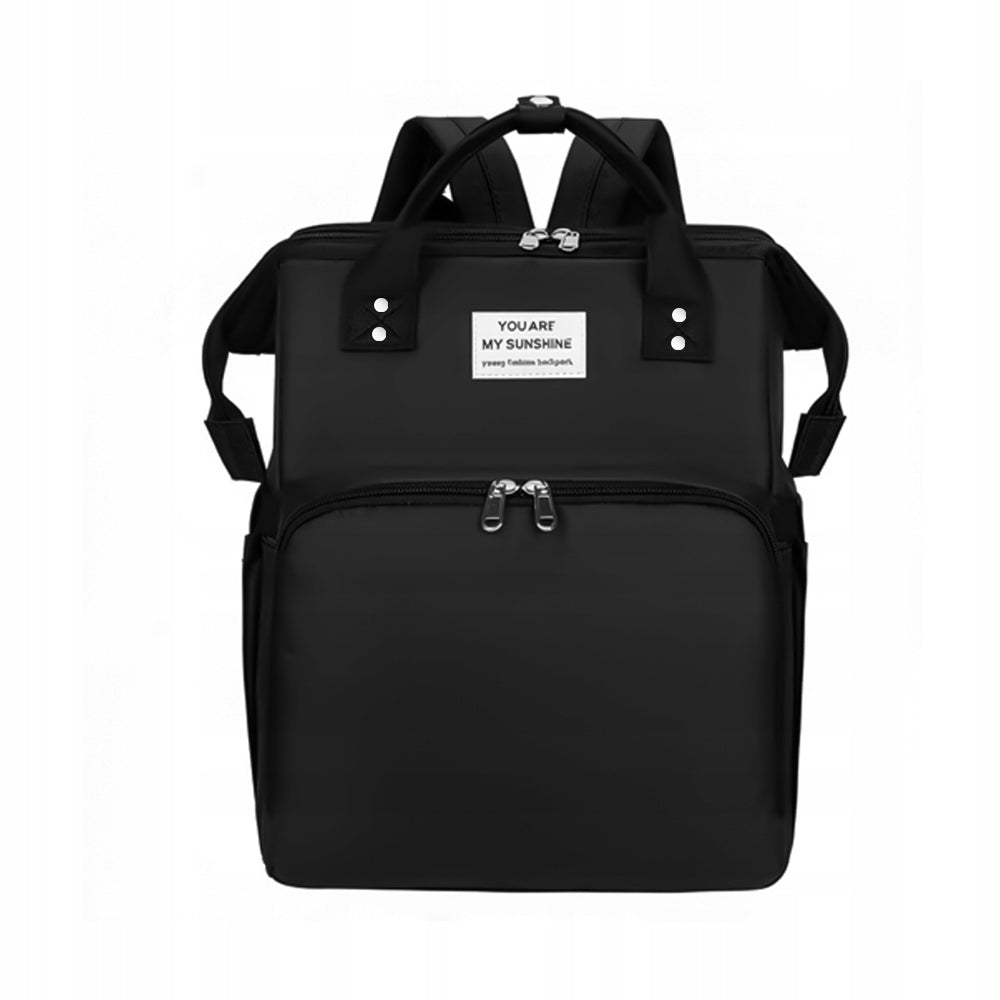 BACKPACK WE HAVE BAG ORGANIZER CHANGING TABLE COT TRAVEL BED 2in1 Height 40 cm