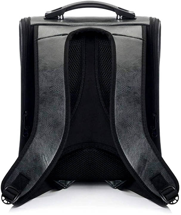 BACKPACK WITH WINDOW BAG DOG CARRIER Color black