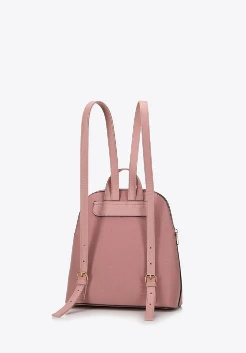 BACKPACK WITTCHEN 98-4Y-605-P PINK WOMEN'S ECO LEATHER Brand WITTCHEN