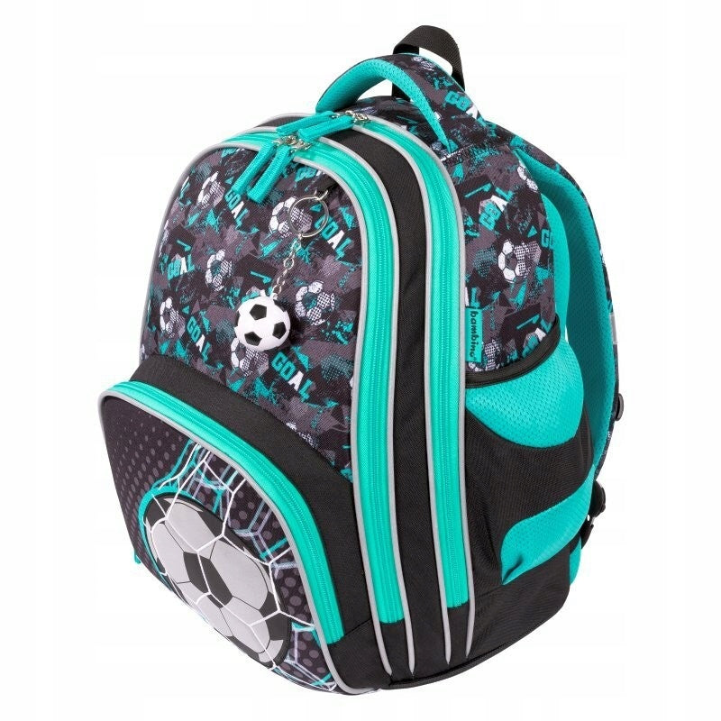 BACKPACK school satchel PREMIUM Goal Football | Class 1-3 | Bambino Brand Bambino