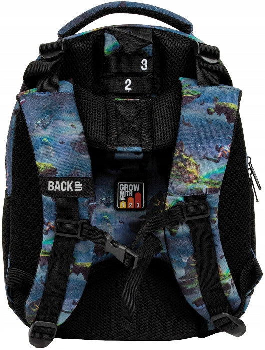 BACKUP R40 SCHOOL BACKPACK FOR FAN GAME HARNESS ADJUSTMENT FOR CLASS 1 - 3 Brand Back Up