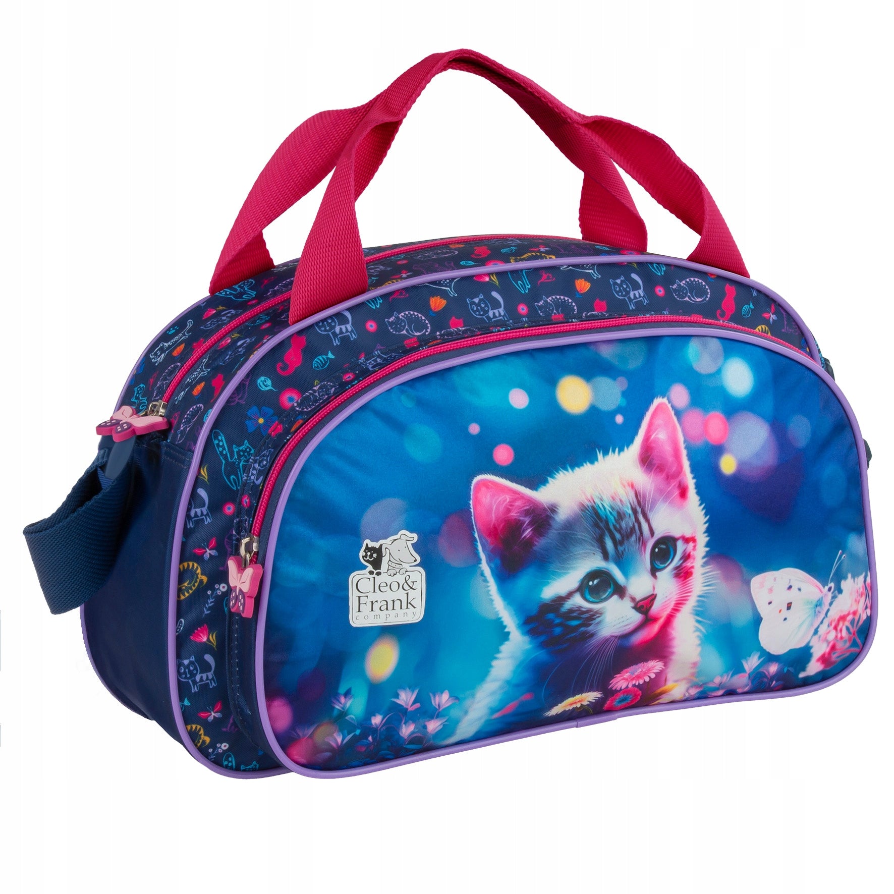 BACKUP TRAVEL BAG SPORTS POOL FOR GIRL CLEO FRANK CAT