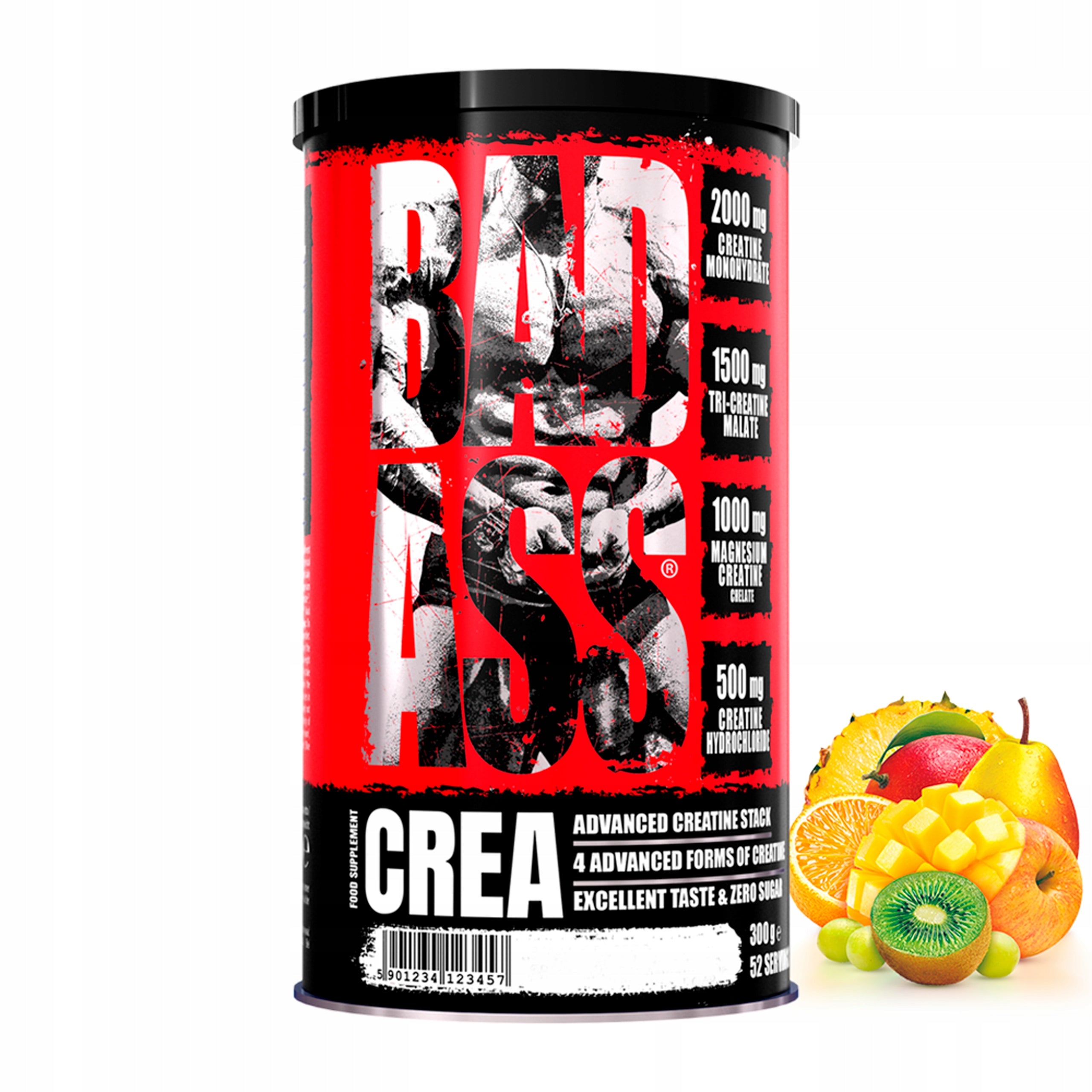 BAD ASS CREA 300g CREATNE STRONG CREATINE STACK CREATINE STRENGTH MUSCLE MASS