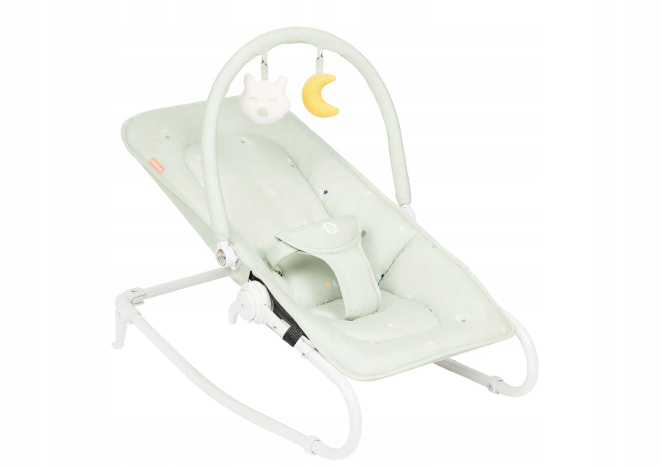 BADABULLE LIGHT GREEN LOUNGER + HEADBAND FOR BABIES LIFTING CAPACITY UP TO 9 KG