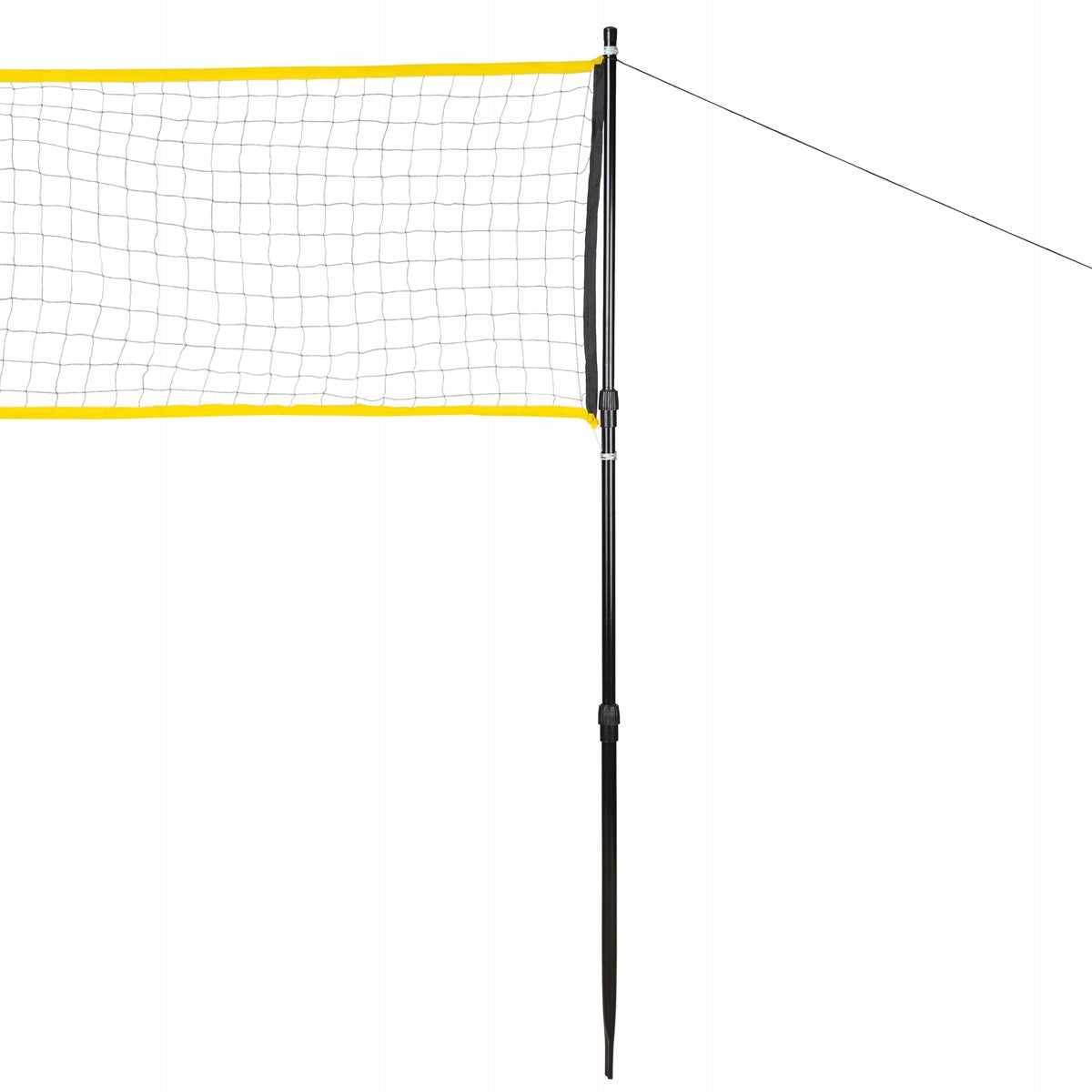 BADMINTON NET +POSTS ADJUSTABLE TELESCOPIC STEEL NILS 600 x 60cm Product weight with unit packaging 0.5 kg