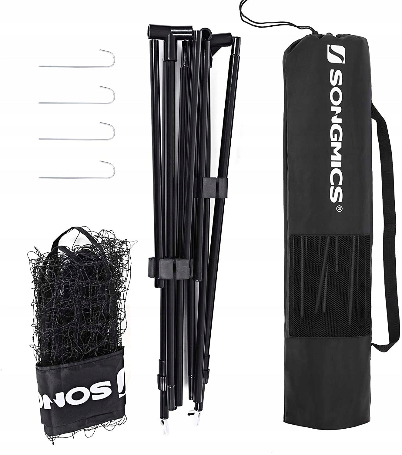BADMINTON NET VOLLEYBALL TENNIS SONGMICS 5M HEIGHT ADJUSTMENT FOLDING Manufacturer code SYQ500HV1