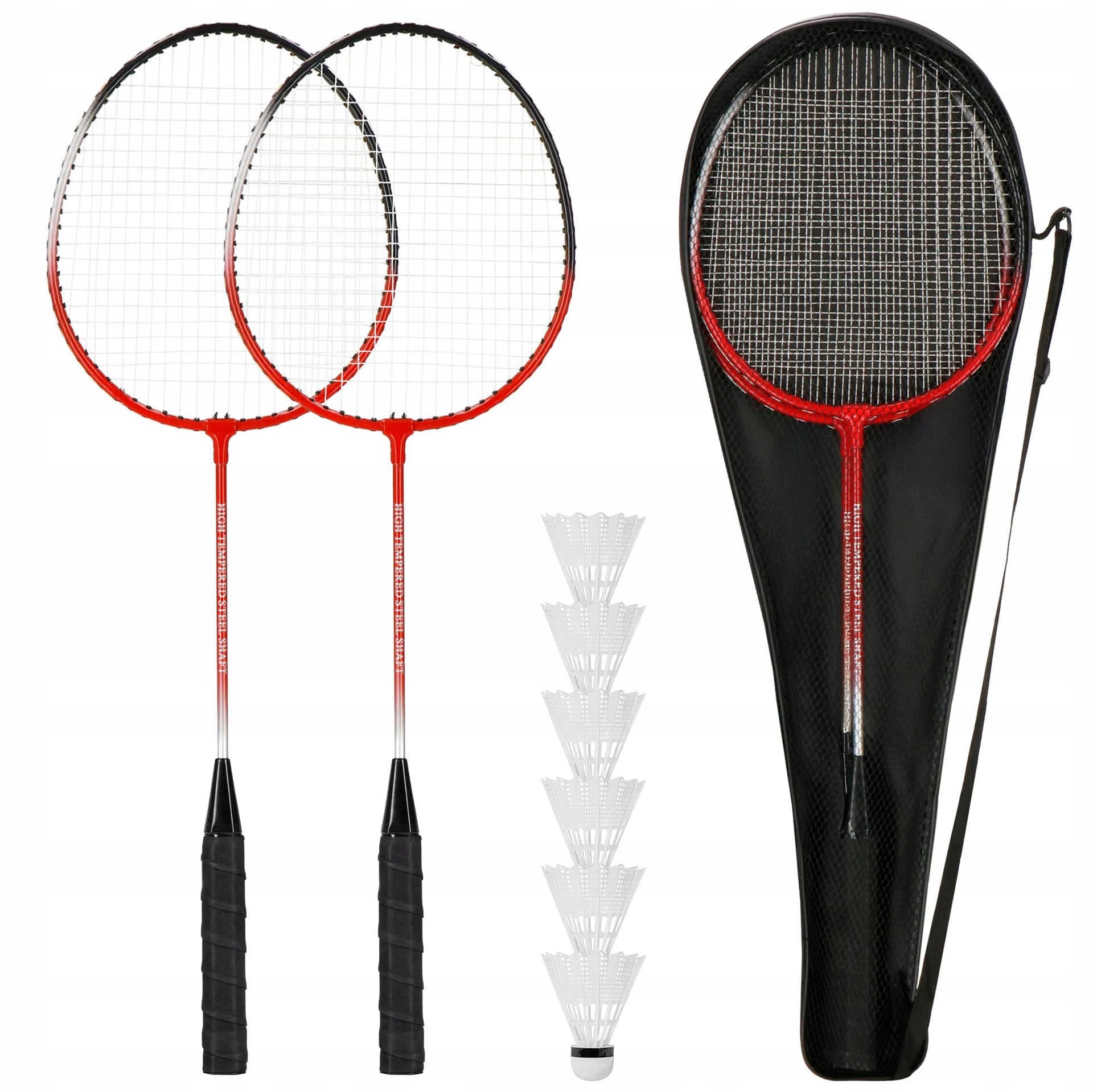 BADMINTON SET 9in1 RACKET PALETTES DARTS BADMINTON COVER