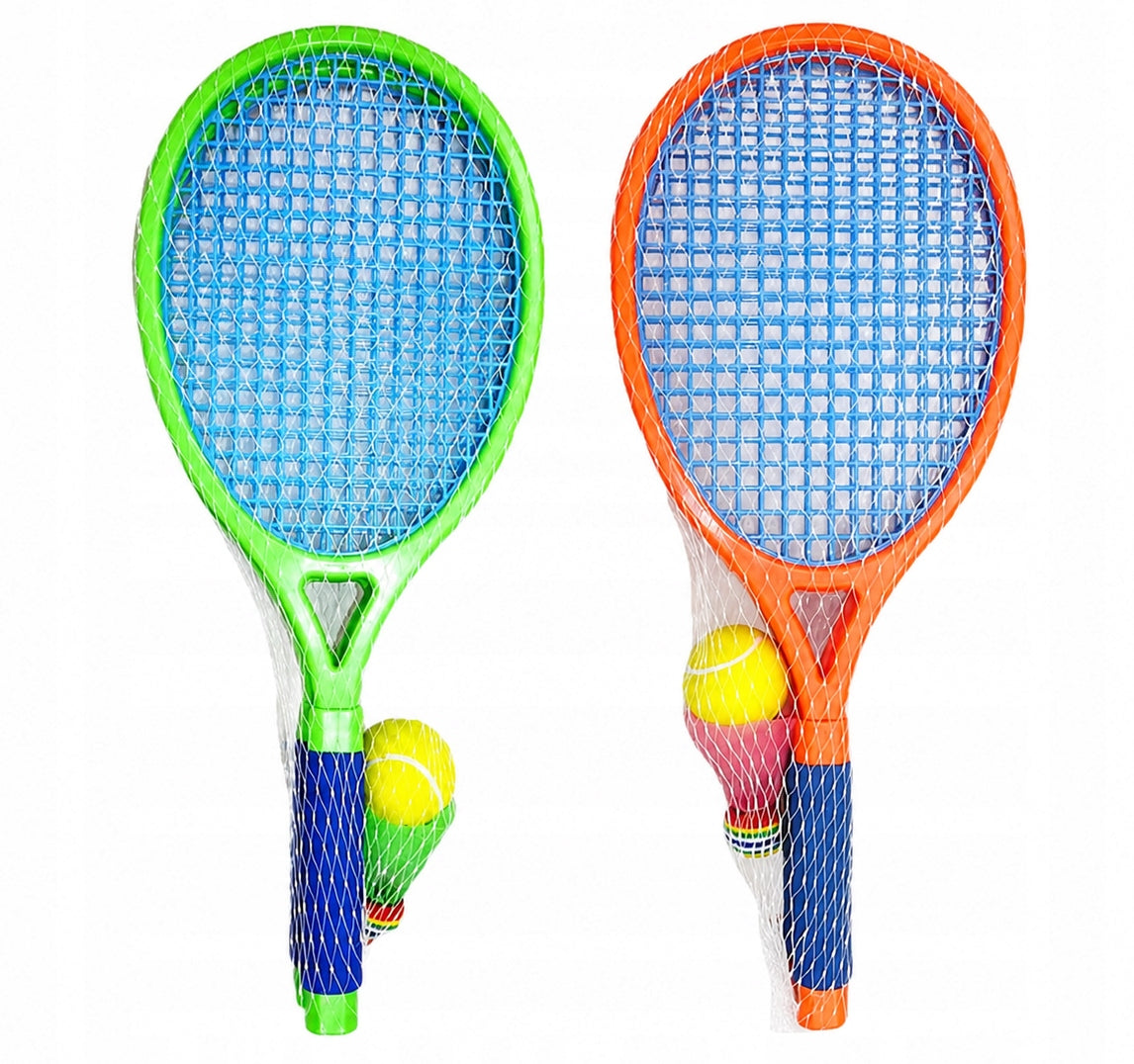 BADMINTON SET BEACH RACKETS PADDLES SHUTTLECOCK Manufacturer code 9906B