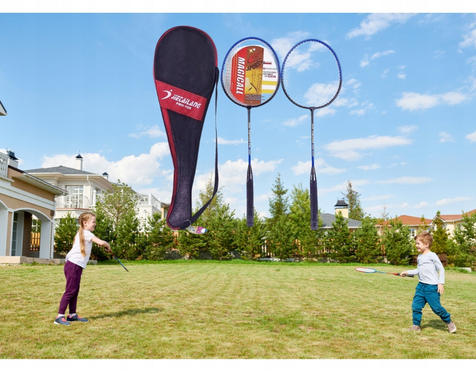 BADMINTON SET RACKET PADDLES IN A COVER Model GR6912/1