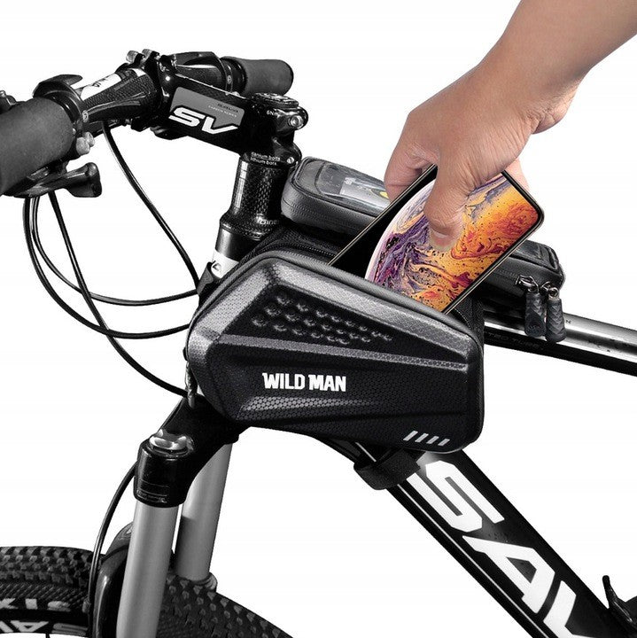 BAG BICYCLE POUCH CASE PHONE HOLDER KEYS FOR WATERPROOF FRAME