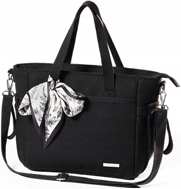BAG FOR MOM STROLLER ORGANIZER Black CARMEN Babyono 1571/01
